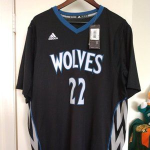 NBA Minnesota Timber Wolves 22 Wiggins Jersey